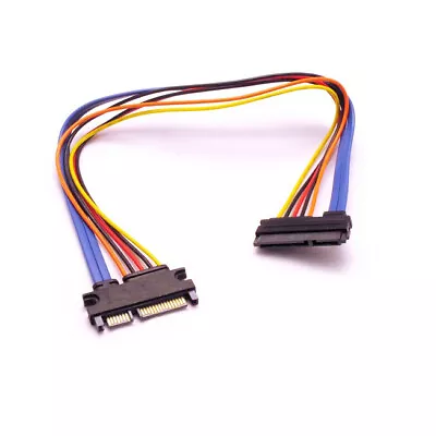 22 Pin SATA Male To Female Extension Cable • $2.50