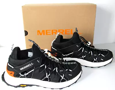 Merrell Moab Flight Sieve Black Vibram Slip-On Water Hiking Shoes Womens Size 11 • $63.19