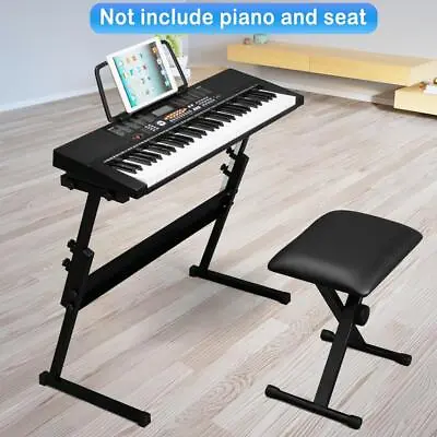 New Pro Z Shape Keyboard Stand For 61 Keys Electric Music Keyboard Piano • $30.99