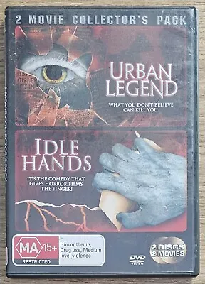 ^ Urban Legend + Idle Hands ~ DVD ~ Region 4 ~ PAL ~ FREE Postage!! • £9.27