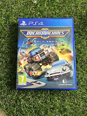 Micro Machines World Series (PS4) Playstation 4 Game • £12.94