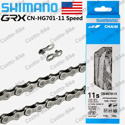 Shimano Ultegra CN-HG701 11-Speed Chain Quick Link 116 Links MTB E-Bike XT NEW • $19.95