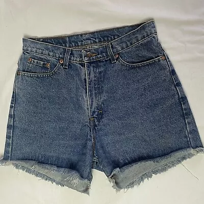 Vintage Jordache Womens Jean Shorts Size 4 High Waisted Mom Denim Shorts • $13