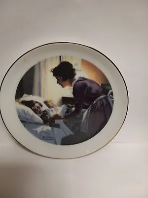 Norman Rockwell Plate Mothers Love 1976 Special Edition 6.5” • $6.60