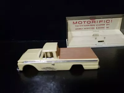 1960's Ideal's Motorific Ford Pickup Truck  Battery Op. Slot Car Body W/case  • $20