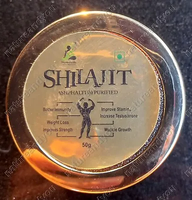 Himalayan Shilajit Mumiyo Purified Asphaltum Punjabianum Premium Quality 50g • $50.87