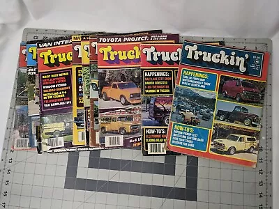 Truckin Magazine 1975 1976 1977 Lot Of 9 • $49.95