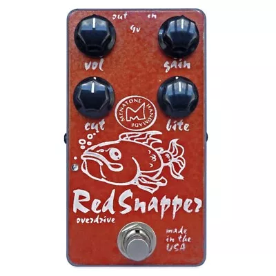 Menatone Red Snapper 4 Knob Guitar Effects Pedal From Japan • $504