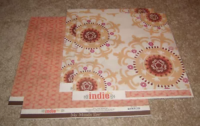 My Mind's Eye Double Sided Cardstock Paper(4) ~ Indie Chic Saffron  Create   • $2.99