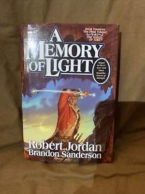 Wheel Of Time: A Memory Of Light -Signed By Robert Jordan • $21