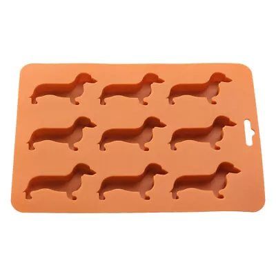 Candy Ice Cube Dessert Dog Shaped Ice Tray Small Silicone Ice Cube Trays • £9.47