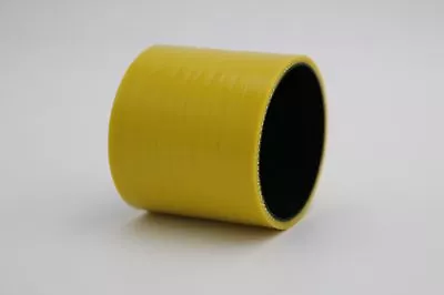 Yellow ID 51mm 2 Inch Straight Silicone Coupler Hose Intercooler Intake Pipe • $6.68