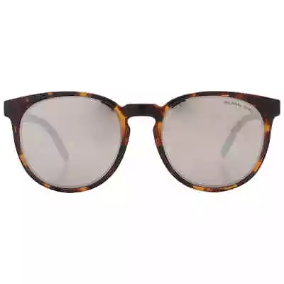 Michael Kors Texas Silver Mirror Round Men's Sunglasses MK2187 30066G 54 • $46.99