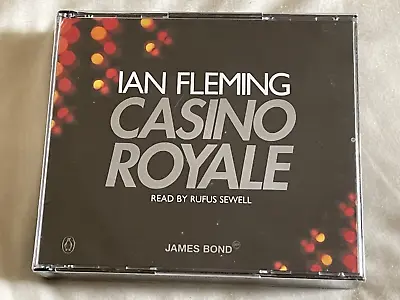 Casino Royale By Ian Fleming 3 X Audio CD's - NEW AND SEALED • £9.99