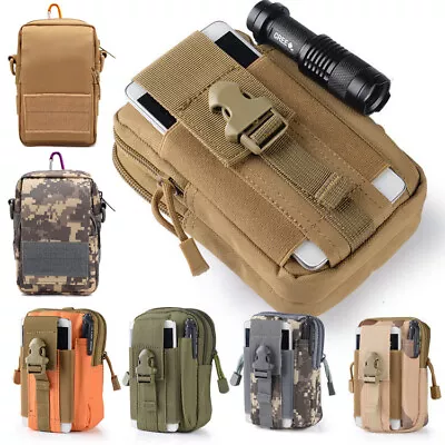 Tactical Shoulder Bag Messenger Sling Chest Pack Military Molle Backpack Outdoor • $10.99