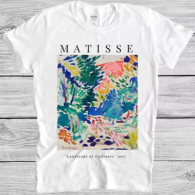 Matisse  Landscape At Collioure Painting Art Meme Unisex Gift Tee T Shirt M1041 • £6.35