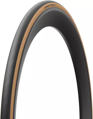 Michelin Power Cup Tire - 700 X 28 Clincher Folding Black/Tan Competition • $70.51