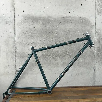 Vintage Bontrager Privateer Frame Made In USA 19 In 17 In Green 1990s Steel • $449.99