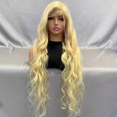 30  613# Body Wave 13*4 Lace Front Wig  130% Density Human Hair Free Shipping • $226