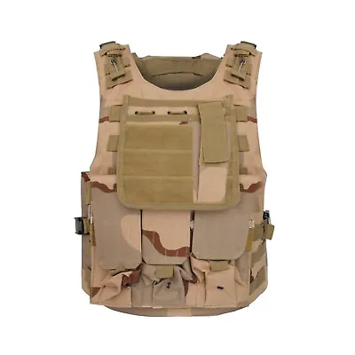 Horizon Airsoft Tactical Military Vest Molle Combat Assault Plate Carrier US UK • £24.95