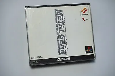 PlayStation 1 Metal Gear Solid Japan PS1 Game US Seller • $25