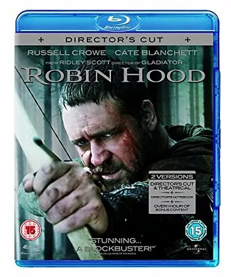 Robin Hood - Extended Director's Cut Blu-ray Russell Crowe (2010) • £1.80