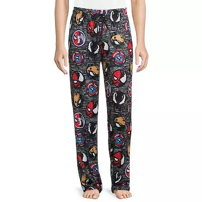 Mens Marvel Pajama Pants Sleep S L XL 2XL Women Adult Venom Spiderman Groot NWt • $27.90