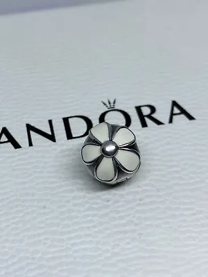 Pandora Creamy Pink Daisy Clip Beautiful Condition Genuine S925 ALE & Enamel • £19.99