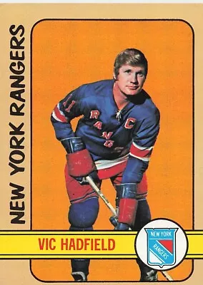 Vic Hadfield 1972-73 Topps Hockey #110 • $1.79