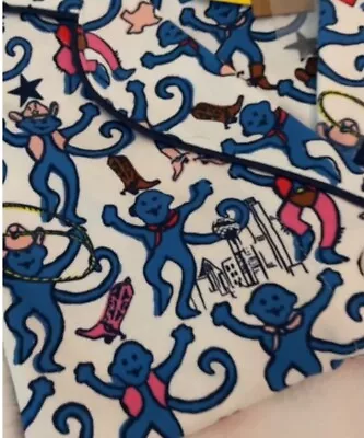 NEW! RARE EXCLUSIVE Roller Rabbit TEXAS Monkey Polo Pajamas - Small • $224