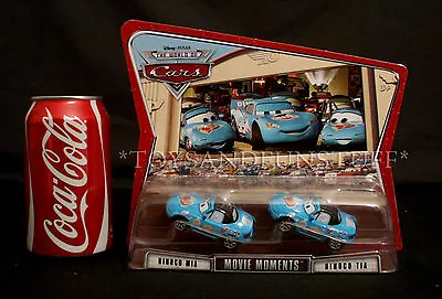 NEW - DINOCO MIA & TIA - Pixar CARS World Of Cars MOVIE MOMENTS 2-Pack • $16.96