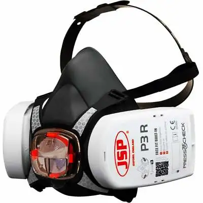 £39.99 • Buy Half-Mask With FFP3 / P3 Filters Protection From Gas, Asbestos Dust