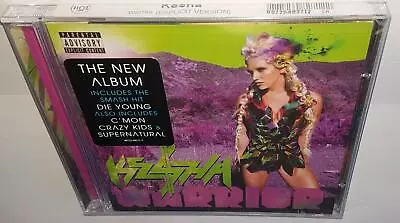 Ke$ha Warrior (2012) Brand New Sealed Cd [ Incl. Crazy Kids + Die Young ] • £14.87
