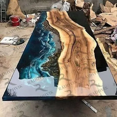 Epoxy Resin Table Resin River Table Epoxy Table River Table Wood Resin Table • $523.53