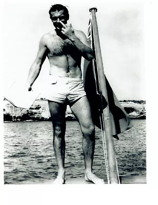 James Bond 007 Sean Connery 8x10 Photo Flipping The Bird Middle Finger • $5.95