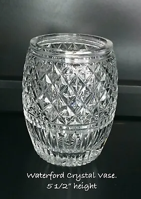 Waterford Crystal Vase - Lismore Patterned • $50