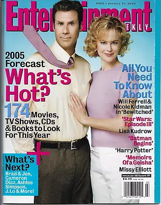 NICOLE KIDMAN  - ENTERTAINMENT WEEKLY  Jan 21 2005 - LIKE NEW - No Label • $10