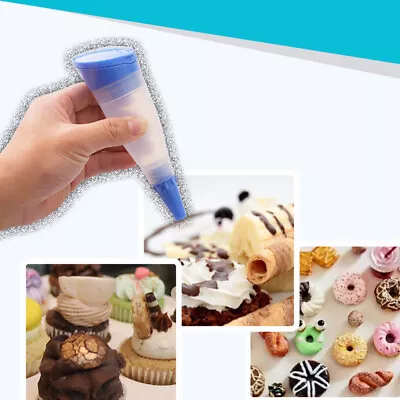 Decorating Writing Pen Icing Decorating Pen Silicone Icing Pen Cake Writing Pen • £8.38