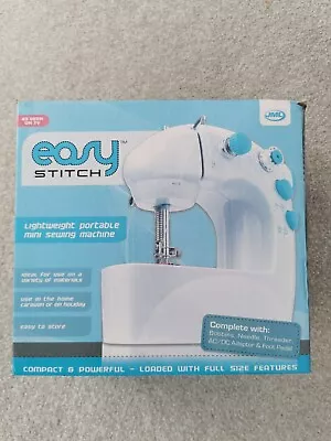 JML Easy Stitch Portable Mini Sewing Machine & Foot Pedal • £12.99