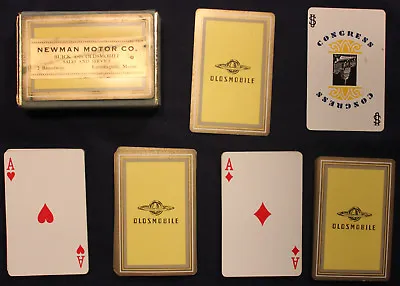 Original Newman Motor Co. Farmington Maine Oldsmobile/Buick Playing Cards • $19.99