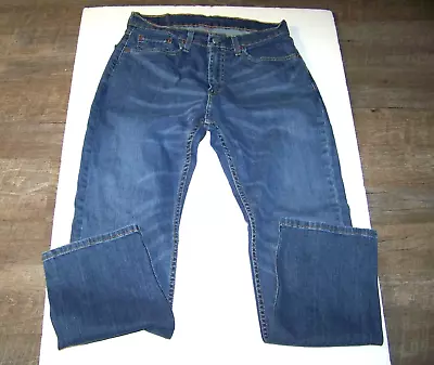 Levi's 559 Jeans Blue Denim Straight Leg Mens 30x30 (actual 30x29) • $16.88