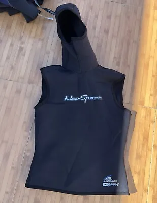NeoSport 5/3mm Xspan Men's Hooded Vest Size Small • $29.95