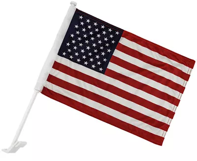 USA Car Flag Double Sided American Car Flag Car Window Flag • $7.77