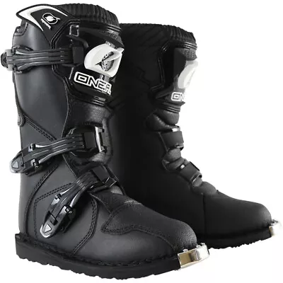 Oneal  2023 Kids Mx Rider Dirt Bike Moto Cheap Black Youth Motocross Boots • $189.95