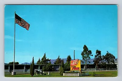 Camp Pendleton CA-California Old Glory At Gate Camp Las Pulgas Vintage Postcard • $7.99