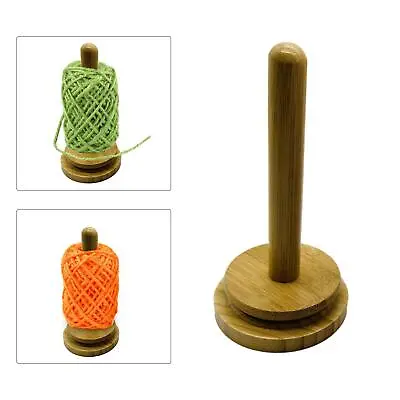 Yarn Holder Revolving Vertical Wool Ball Holder Yarn Winder For Knitting • £10.82