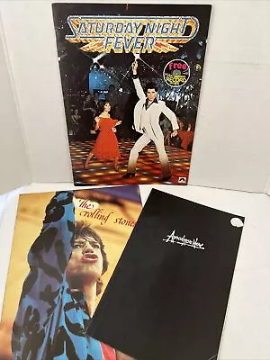 Vintage Saturday Night Fever Movie Program-Includes Record Apocalypse Now-etc • $25