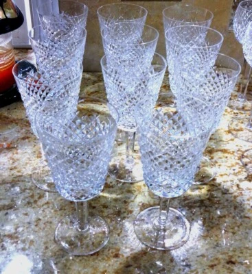 $24.99 • Buy Vintage Waterford Crystal Alana Water Glasses 6 7/8  (11 Available)