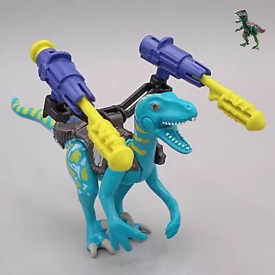 Playmobil Blue Dinosaur Missile Rocket Reptile Engineer Weapon Harness 70629 • $7.95