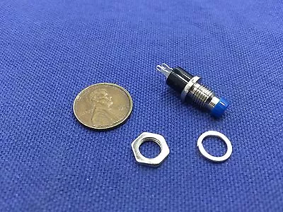 1 Piece BLUE --- Mini Push Button SPST Momentary N/O OFF-ON Switch 6mm FL6022 C1 • $8.49